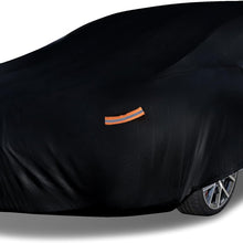 EzyShade 10-Layer Car Cover Waterproof All Weather - See Vehicle Size-Chart - Car Covers for Automobiles & Car Snow Cover - Full Exterior Covers - Winter Rain Sun SUV Sedan. Size A4 (See SizeChart)