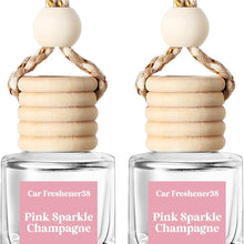 HoogaLife Car Air Freshener Diffuser 2 Pack Hanging Air Freshener Diffuser - Vanilla Cream Fragrance Oil Air D iffuser for Car, 45+ days Long Lasting Fragrance Made in USA C ar Air Fresheners