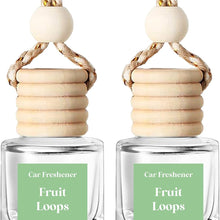 HoogaLife Car Air Freshener Diffuser 2 Pack Hanging Air Freshener Diffuser - Vanilla Cream Fragrance Oil Air D iffuser for Car, 45+ days Long Lasting Fragrance Made in USA C ar Air Fresheners