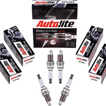 Autolite APP985 Double Platinum Automotive Replacement Spark Plug (1 Pack)