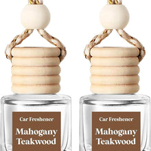 HoogaLife Car Air Freshener Diffuser 2 Pack Hanging Air Freshener Diffuser - Vanilla Cream Fragrance Oil Air D iffuser for Car, 45+ days Long Lasting Fragrance Made in USA C ar Air Fresheners