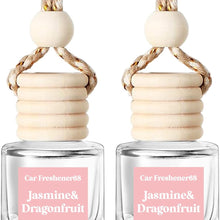 HoogaLife Car Air Freshener Diffuser 2 Pack Hanging Air Freshener Diffuser - Vanilla Cream Fragrance Oil Air D iffuser for Car, 45+ days Long Lasting Fragrance Made in USA C ar Air Fresheners