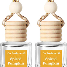 HoogaLife Car Air Freshener Diffuser 2 Pack Hanging Air Freshener Diffuser - Vanilla Cream Fragrance Oil Air D iffuser for Car, 45+ days Long Lasting Fragrance Made in USA C ar Air Fresheners