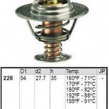 Motorad 228-195 Engine Coolant Thermostat