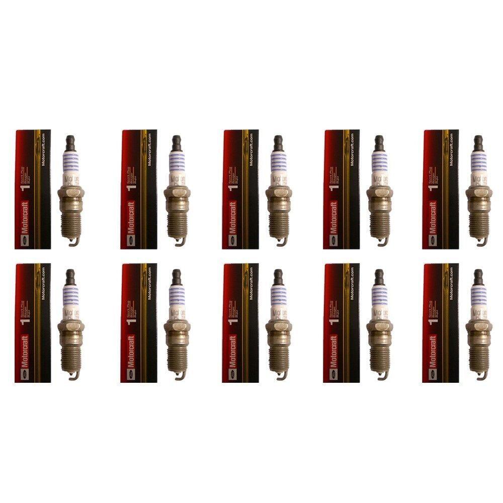 New Set of 10 Motorcraft SP479 Spark Plug-Platinum AGSF22WM AP103 XP103