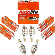 Autolite 2984 Copper Resistor Automotive Replacement Spark Plugs (4 Pack)