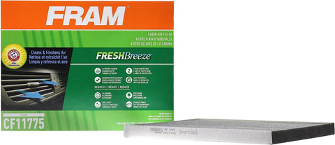 Fresh Breeze Cabin Air Filter with Arm & Hammer Baking Soda, CF11775 for Ford Vehicles