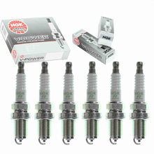 6 Pc NGK V-Power Spark Plugs Compatible with Toyota Solara 3.0L 3.3L V6 2002-2008