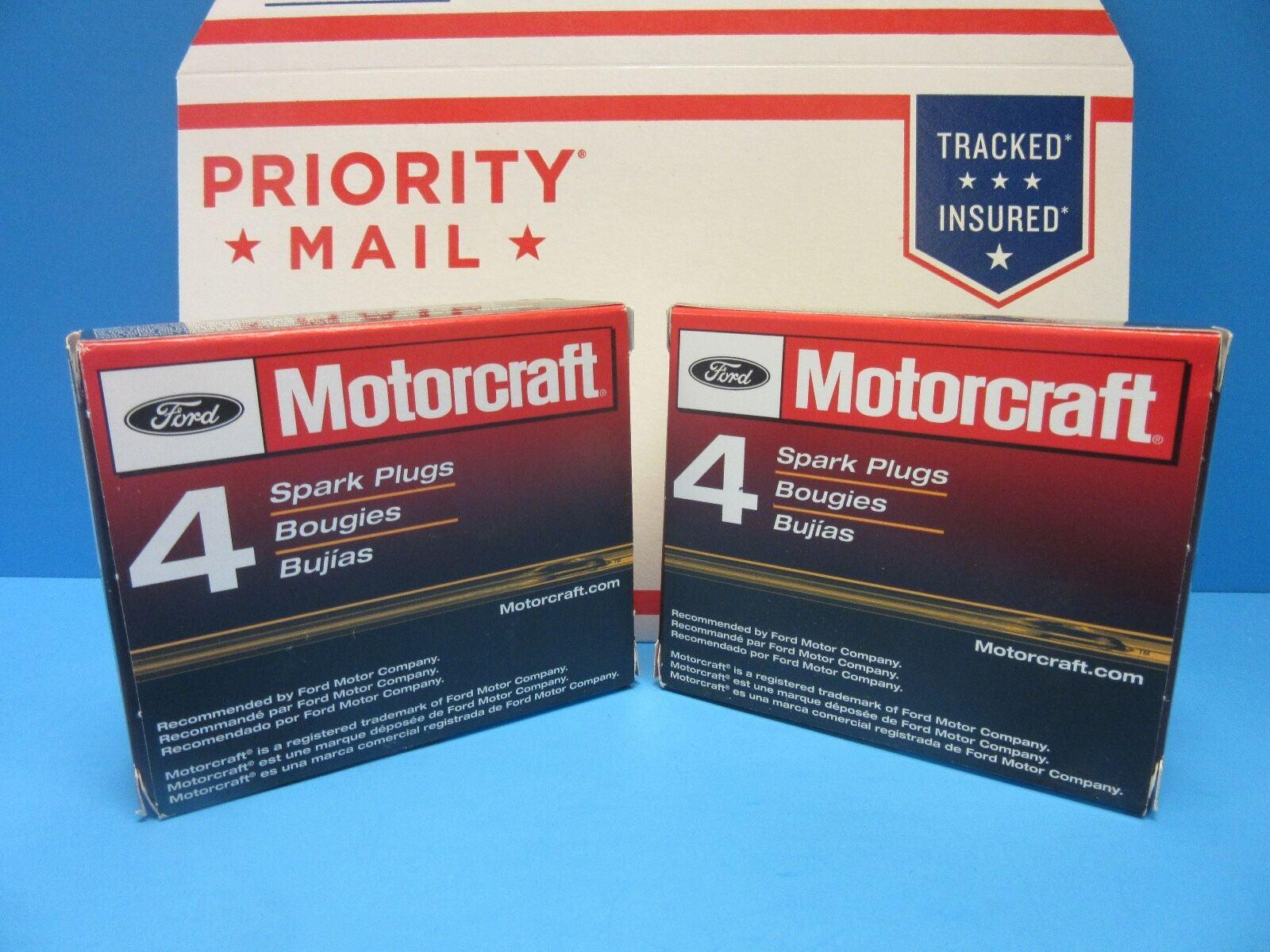 8 Spark Plugs OEM FORD Motorcraft SP509 HJFS24FP 5.4L V8 & Lariat