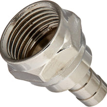 Leviton C5009 Two-Piece Crimp-On F-Connector for RG59