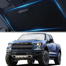 Magnelex Car Windshield Sunshade | Innovative No-Light-Pass Technology for Maximum Protection | Foldable Sun Shade Keeps Your Vehicle Cool | Fit for Cars, Trucks, and SUVs | Large (63 x 33.8 in)