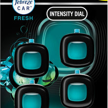 Febreze Unstopables Car Odor-Fighting Car Freshener Vent Clip Fresh Scent, .07 oz. Car Vent Clip, Pack of 4 (Packaging may vary)