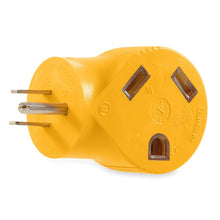 Camco 55325 15 AMP Male / 30 AMP Female 90 Degree Electrical Adapter, Yellow