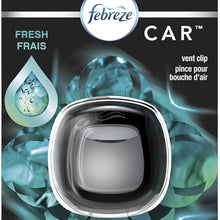 Febreze Unstopables Car Odor-Fighting Car Freshener Vent Clip Fresh Scent, .07 oz. Car Vent Clip, Pack of 4 (Packaging may vary)