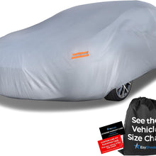 EzyShade 10-Layer Car Cover Waterproof All Weather - See Vehicle Size-Chart - Car Covers for Automobiles & Car Snow Cover - Full Exterior Covers - Winter Rain Sun SUV Sedan. Size A4 (See SizeChart)