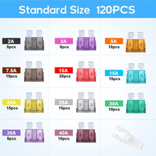 JOREST 300Pcs Car Fuse Assortment Kit, 160 Mini Blade Fuses Automotive + 90 Standard Auto Fuses + 50 Micro + Puller – Replacement for RV Camper Boat Truck (2Amp 3A 5A 7.5A 10A 15A 20A 25A 30A 35A 40A)