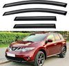 Window Visors Rain Guards for 2015-2024 Ford F150 SuperCrew, Out-Channel Sun Rain Shades Window Vent Deflectors for 2017-2024 F-150 Raptor F250 F350 F450 F550 Super Duty Crew Cab, for Full-Size Cabs