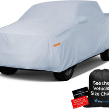 EzyShade 10-Layer Car Cover Waterproof All Weather - See Vehicle Size-Chart - Car Covers for Automobiles & Car Snow Cover - Full Exterior Covers - Winter Rain Sun SUV Sedan. Size A4 (See SizeChart)