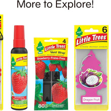 LITTLE TREES Air Fresheners Car Air Freshener. Hanging Tree Provides Long Lasting Scent for Auto or Home. Black Ice, 24 Air Fresheners