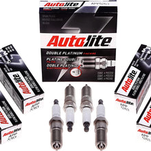 Autolite APP5263 Double Platinum Automotive Replacement Spark Plugs (4 Pack)