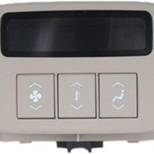GM Genuine Parts 15-73844 Shale Roof Console Auxiliary Heating and Air Conditioning Control Panel