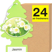 LITTLE TREES Air Fresheners Car Air Freshener. Hanging Tree Provides Long Lasting Scent for Auto or Home. Black Ice, 24 Air Fresheners