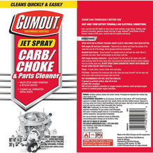 Gumout 800002231 Carb and Choke Cleaner Jet Spray - 14 oz.