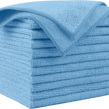 AIDEA Microfiber Cleaning Cloth, 50PK, Microfiber Towels for Cars, Premium All Purpose Car Cloths, Dusting Cloth Cleaning Rags, Absorbent Towels for SUVs, House, Kitchen, Window, 12"×12"