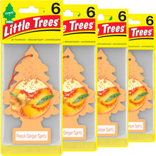 LITTLE TREES Air Fresheners Car Air Freshener. Hanging Tree Provides Long Lasting Scent for Auto or Home. Black Ice, 24 Air Fresheners