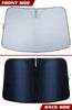 Magnelex Car Windshield Sunshade | Innovative No-Light-Pass Technology for Maximum Protection | Foldable Sun Shade Keeps Your Vehicle Cool | Fit for Cars, Trucks, and SUVs | Large (63 x 33.8 in)