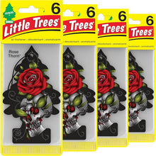 LITTLE TREES Air Fresheners Car Air Freshener. Hanging Tree Provides Long Lasting Scent for Auto or Home. Black Ice, 24 Air Fresheners