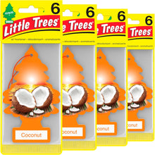 LITTLE TREES Air Fresheners Car Air Freshener. Hanging Tree Provides Long Lasting Scent for Auto or Home. Black Ice, 24 Air Fresheners