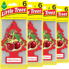 LITTLE TREES Air Fresheners Car Air Freshener. Hanging Tree Provides Long Lasting Scent for Auto or Home. Black Ice, 24 Air Fresheners