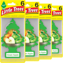 LITTLE TREES Air Fresheners Car Air Freshener. Hanging Tree Provides Long Lasting Scent for Auto or Home. Black Ice, 24 Air Fresheners
