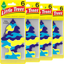 LITTLE TREES Air Fresheners Car Air Freshener. Hanging Tree Provides Long Lasting Scent for Auto or Home. Black Ice, 24 Air Fresheners