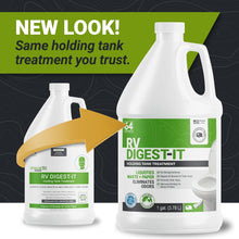 Unique RV Digest-It+ Extra-Strength Ultra-Concentrate - 32 RV Toilet Treatments - Eliminates Smells and Liquifies Waste (32 oz)