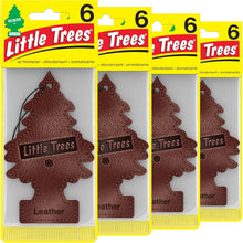 LITTLE TREES Air Fresheners Car Air Freshener. Hanging Tree Provides Long Lasting Scent for Auto or Home. Black Ice, 24 Air Fresheners