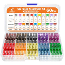 JOREST 300Pcs Car Fuse Assortment Kit, 160 Mini Blade Fuses Automotive + 90 Standard Auto Fuses + 50 Micro + Puller – Replacement for RV Camper Boat Truck (2Amp 3A 5A 7.5A 10A 15A 20A 25A 30A 35A 40A)