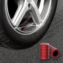 CKAuto Tire Valve Stem Caps, Black, 4 pcs/Pack, Anodized Aluminum Tire Valve Cap Set, Corrosion Resistant, Universal Stem Covers for Cars Trucks Motorcycles SUVs and Bikes