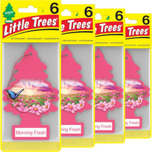 LITTLE TREES Air Fresheners Car Air Freshener. Hanging Tree Provides Long Lasting Scent for Auto or Home. Black Ice, 24 Air Fresheners