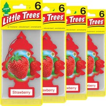 LITTLE TREES Air Fresheners Car Air Freshener. Hanging Tree Provides Long Lasting Scent for Auto or Home. Black Ice, 24 Air Fresheners