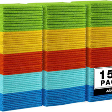AIDEA Microfiber Cleaning Cloth, 50PK, Microfiber Towels for Cars, Premium All Purpose Car Cloths, Dusting Cloth Cleaning Rags, Absorbent Towels for SUVs, House, Kitchen, Window, 12"×12"