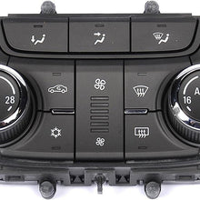GM Original Equipment 15-74327 Black Heating and Air Conditioning Control Panel