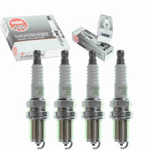 4 Pc NGK V-Power Spark Plugs Compatible with Toyota Yaris 1.5L L4 2006-2014