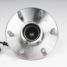 FW324 GM Original Equipment Front Wheel Hub and Bearing Assembly with Wheel Speed Sensor and Wheel Studs, Silver