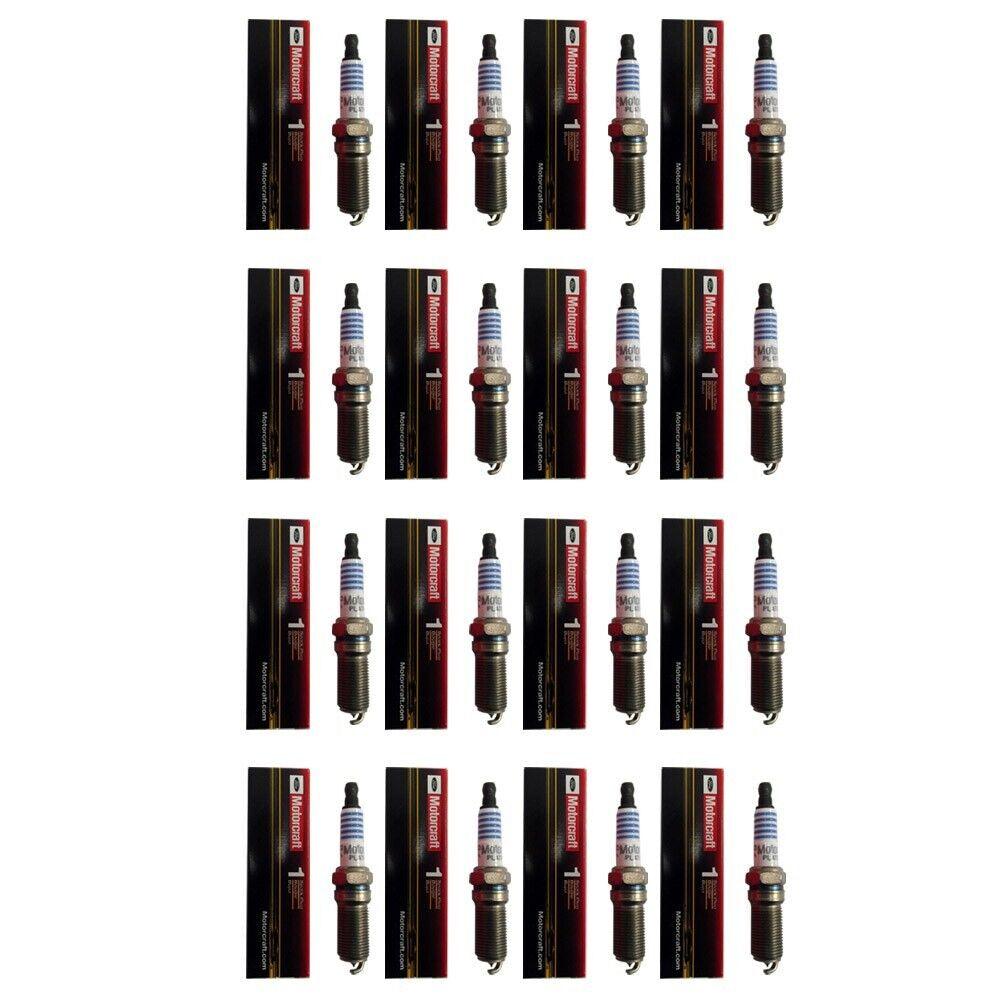 Set of 16 Motorcraft OEM SP526 Double Platinum Spark Plugs for Ford 6.2L V8