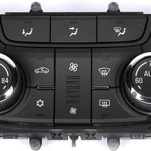 GM Genuine Parts 15-74329 Black Heating and Air Conditioning Control Panel