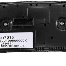 GM Genuine Parts 15-74752 Auxiliary Heating and Air Conditioning Control Panel