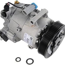 GM Genuine Parts 15-22253 Air Conditioning Compressor and Clutch Assembly, Black