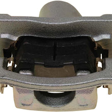 Professional 18R12512 Rear Driver Side Disc Brake Caliper Assembly with Ceramic Pads (Loaded Non-Coated), Remanufactured